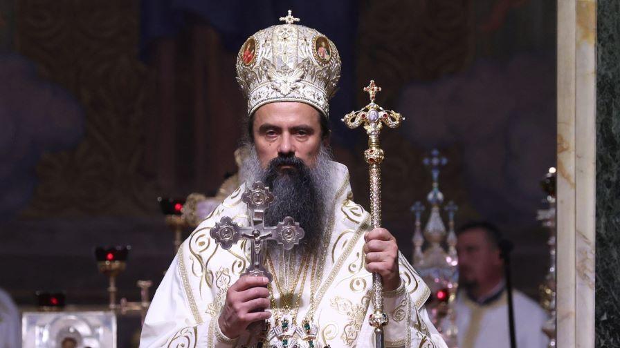 <p>Патриарх Даниил оглавява вечерната служба за Бъдни вечер</p>