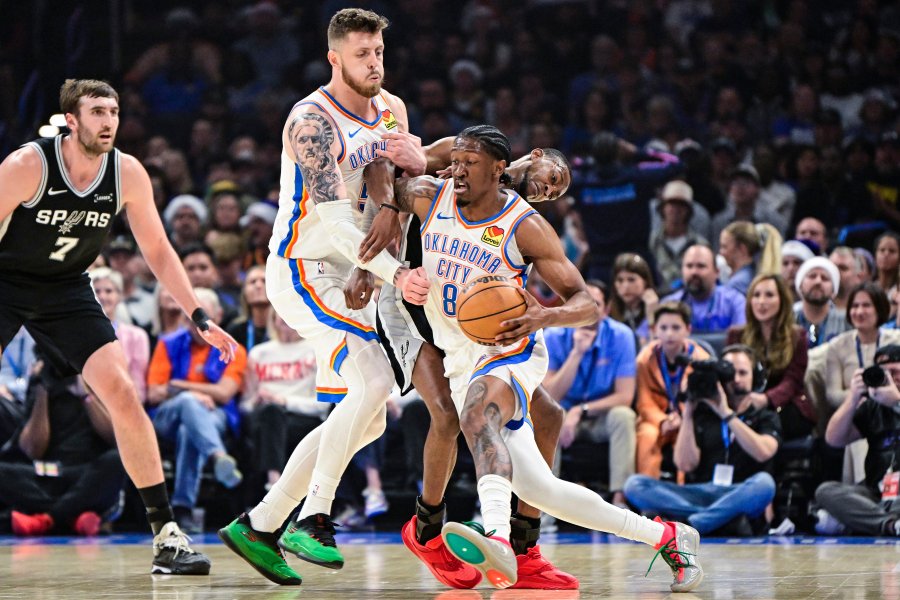 Оклахома Сити Тъндър Сан Антонио Спърс1
