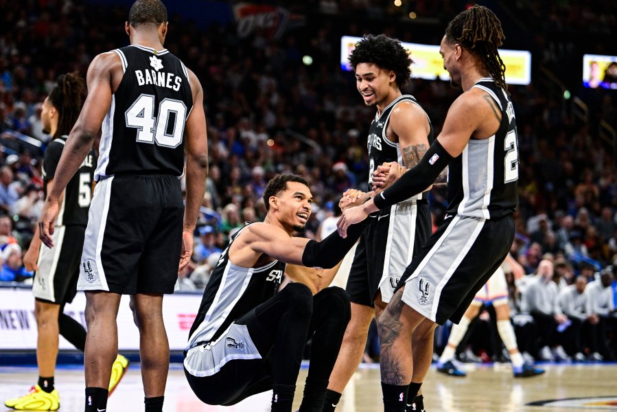 Оклахома Сити Тъндър Сан Антонио Спърс1