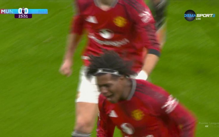 Манчестър Юнайтед - Нюкасъл 1:0 /първо полувреме/