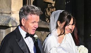 Дъщерята на Гордън Рамзи се омъжи за олимпиеца Адам Пийти