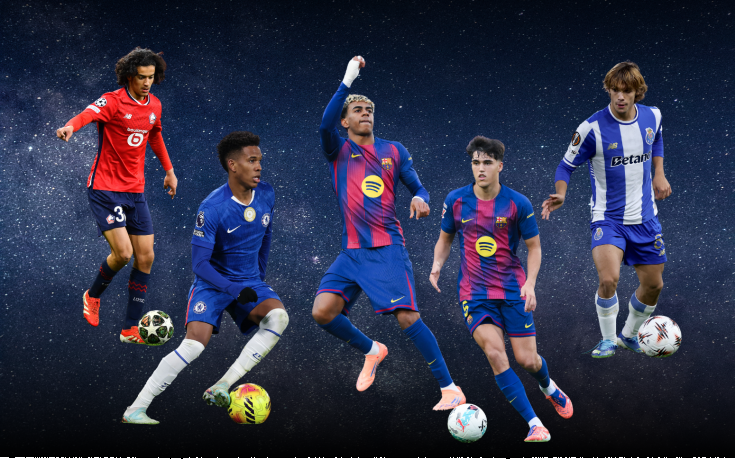 Топ 10 на най-добрите млади футболисти в света