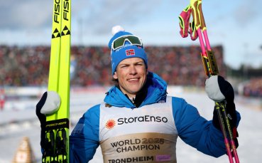 Неудържимият Йоханес Клаебо продължава да пише история