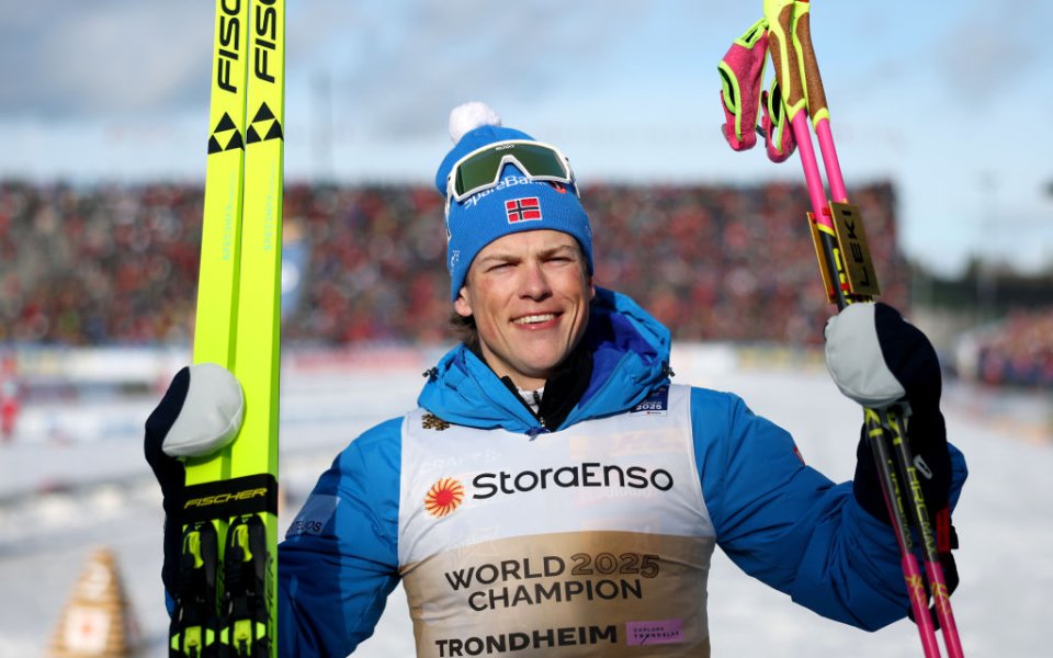 Неудържимият Йоханес Клаебо продължава да пише история