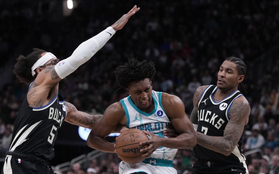 Милуоки Бъкс - Шарлът Хорнетс 122:121 точки / НБА, редовен сезон, 03.01.2025 г.