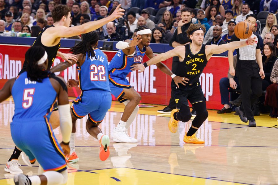 Голдън Стейт Уориърс Оклахома Сити Тъндър1