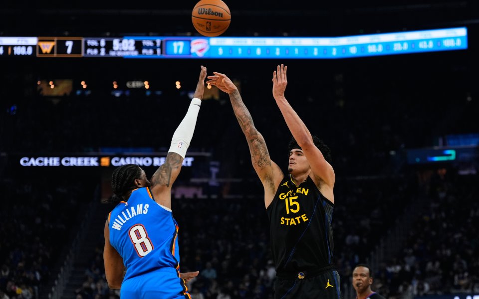 Голдън Стейт Уориърс - Оклахома Сити Тъндър 94:131 точки / НБА, редовен сезон, 03.01.2025 г.