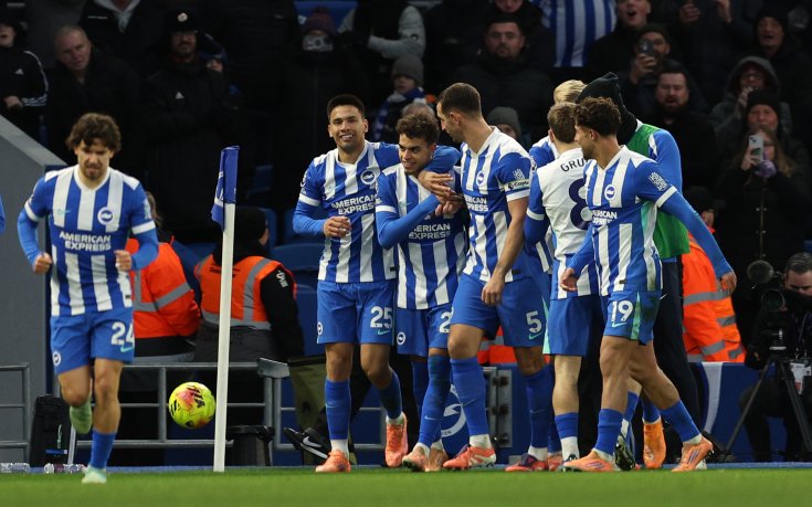 Брайтън се върна на победния път след успех над затъващия Бърнли