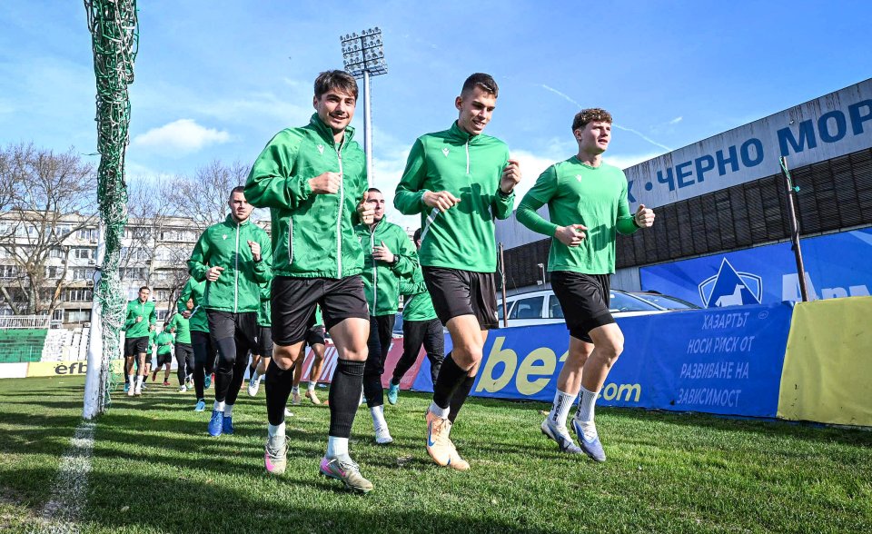Първа тренировка на Черно море за 2026 година1