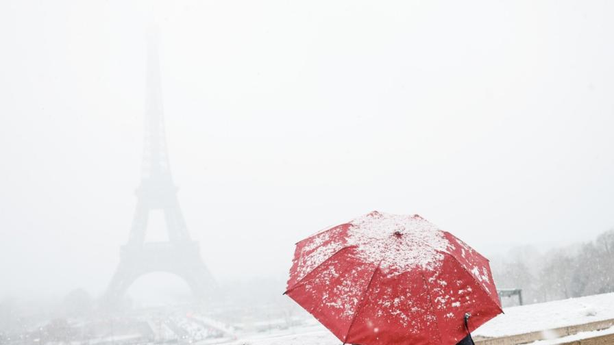 Люта зима във Франция, загинали