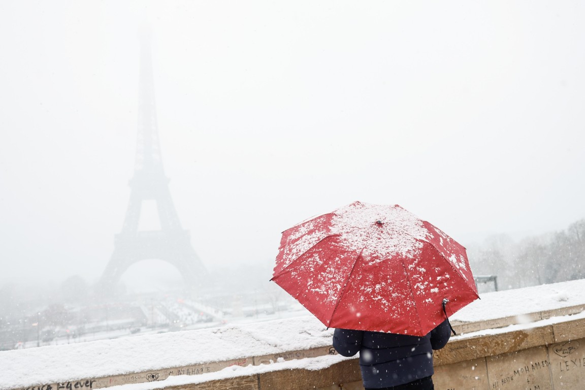 Люта зима във Франция, загинали