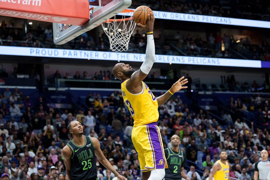 Ню Орлиънс Пеликанс Лос Анджелис Лейкърс1