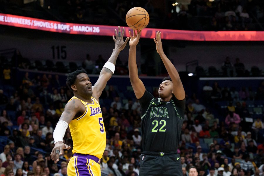 Ню Орлиънс Пеликанс Лос Анджелис Лейкърс1