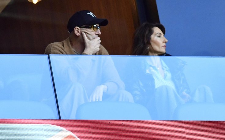 Зинедин Зидан със семейството си