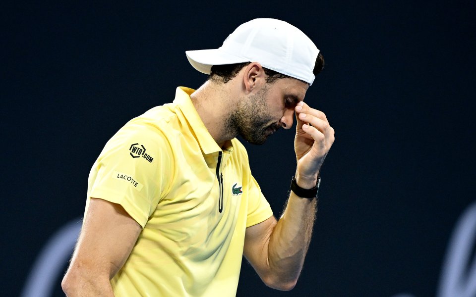 Белгиец спря Григор в Бризбън