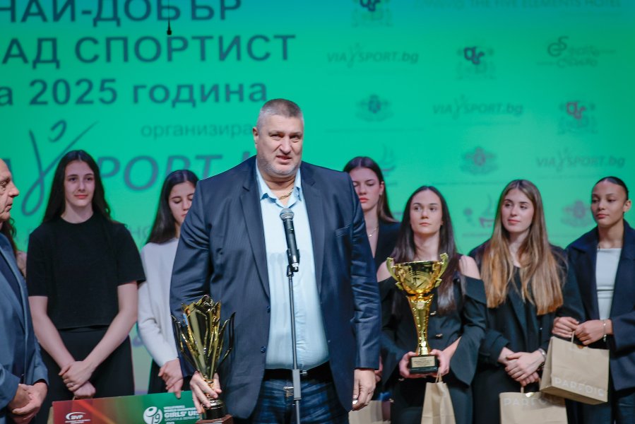 Награждаване на най добрите млади спортисти за 2025 година1