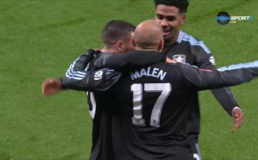 Емилиано Буендия даде преднина на Астън Вила срещу Тотнъм