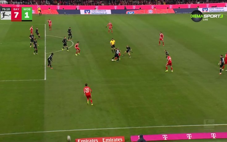 Байерн Мюнхен - Волфсбург 8:1 /репортаж/