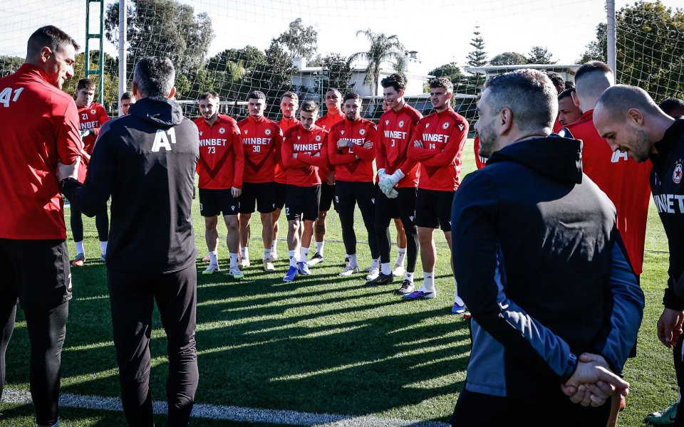 ЦСКА обяви още подробности за лагера си в Анталия