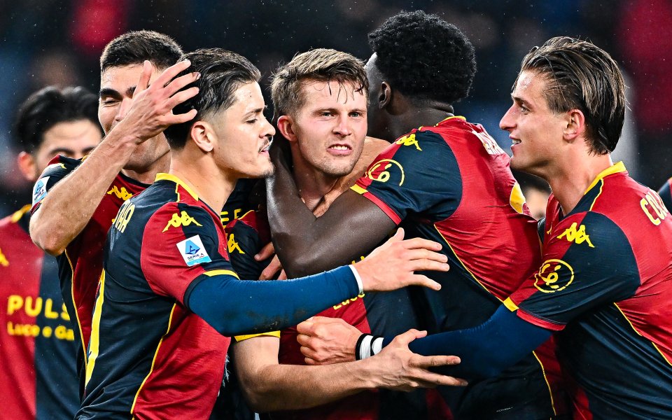 Класическа победа отдалечи Дженоа от опасната зона