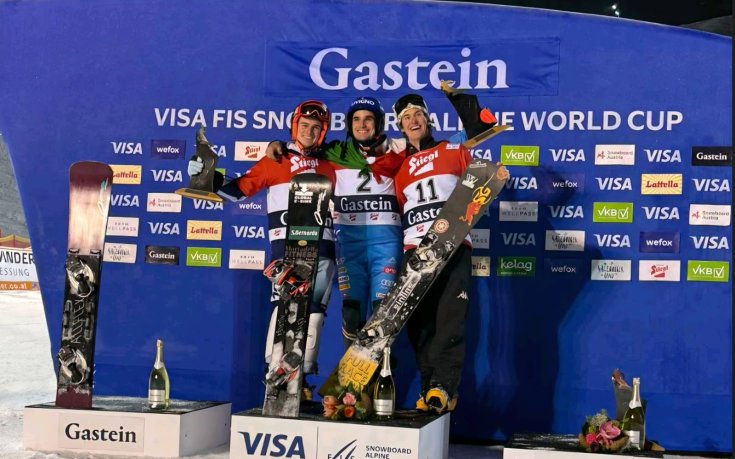 Страхотен Александър Кръшняк завърши втори в паралелния слалом в Бад Гащайн от Световната купа по сноуборд