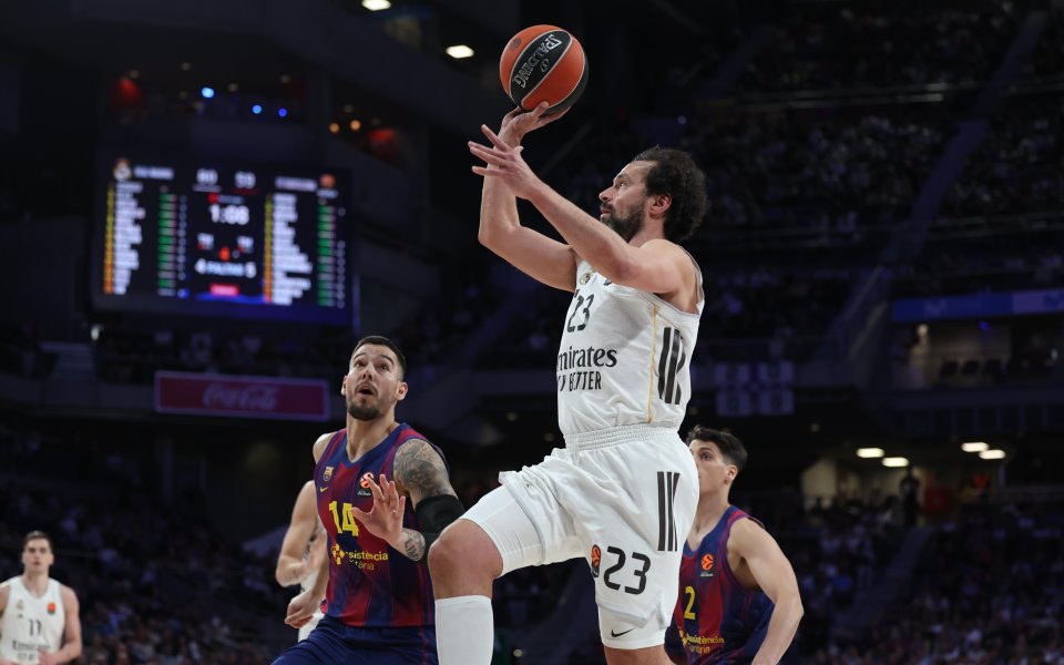 Реал Мадрид спечели Ел Класико в Евролигата