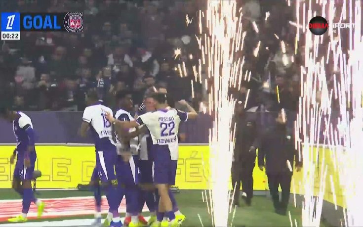 Тулуза - Ница 5:1 /репортаж/