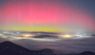 Зрелищна гледка: Полярно сияние озари Европа, включително и България (ВИДЕО)