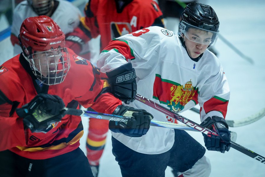 България Белгия хокей на лед до 20 години1