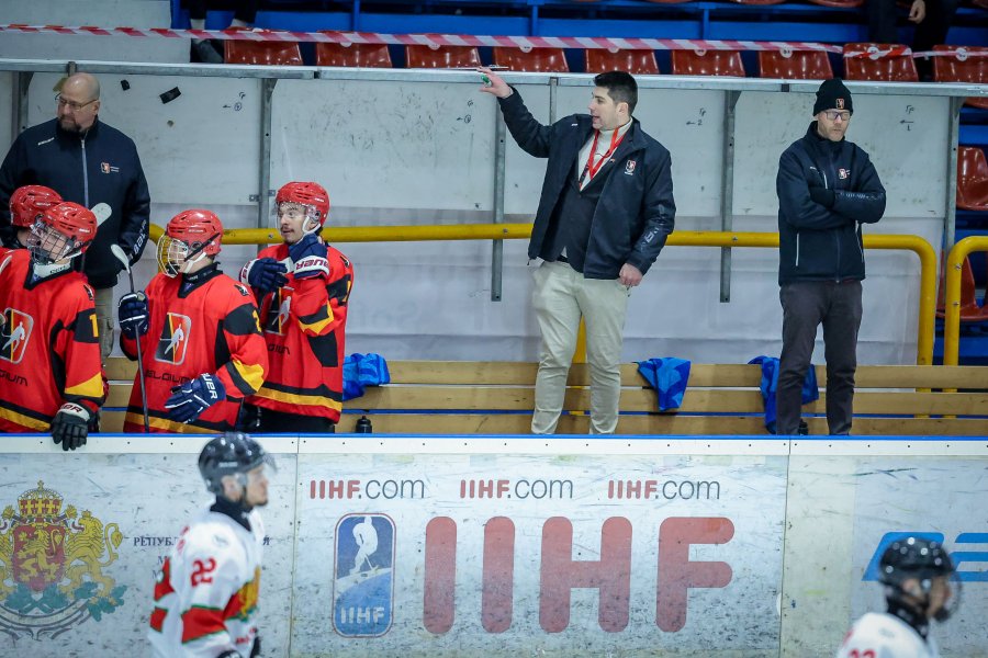 България Белгия хокей на лед до 20 години1