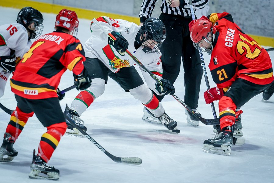България Белгия хокей на лед до 20 години1