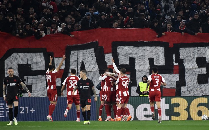 Олимпиакос запази шансове за елиминациите в ШЛ след успех над Байер Леверкузен