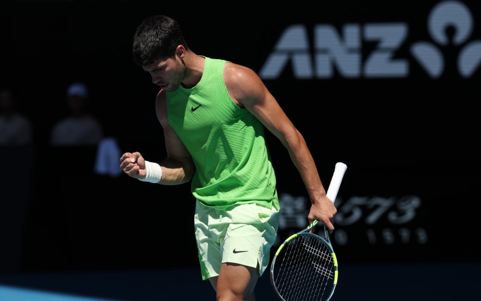 Алкарас пренаписа историята в Мелбърн, изпреварвайки Федерер, Джокович и Надал