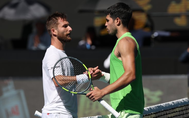 Френски тенисист след загубата от Алкарас: Не бях на нивото на съперника, но няма от какво да се срамувам