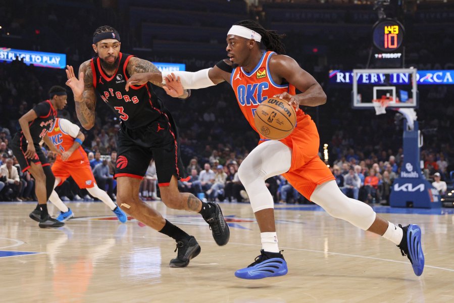 Оклахома Сити Тъндър Торонто Раптърс1