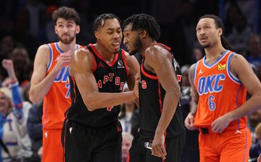 Торонто превзе Оклахома и нанесе втора поредна загуба на шампиона в НБА