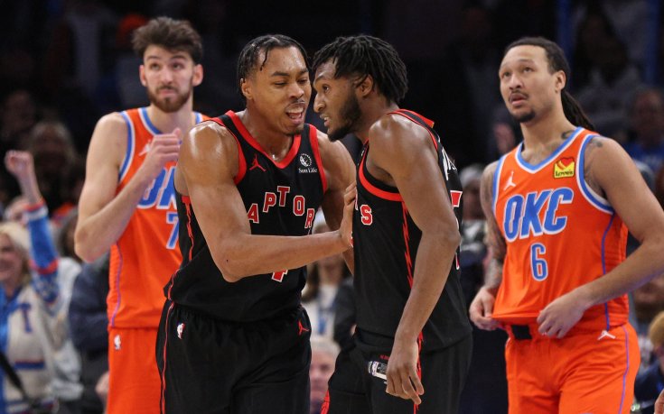 Торонто превзе Оклахома и нанесе втора поредна загуба на шампиона в НБА