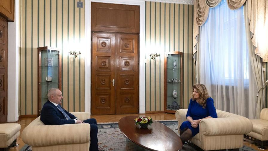 Подуправителят на БНБ Радослав Миленков на консултациите при президента Илияна Йотова