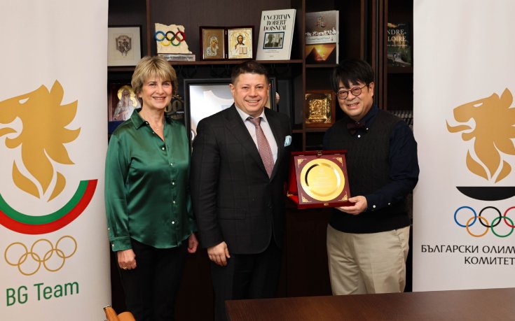 Весела Лечева и Володя Златев проведоха среща с президента и ректор на университета на Тайпе