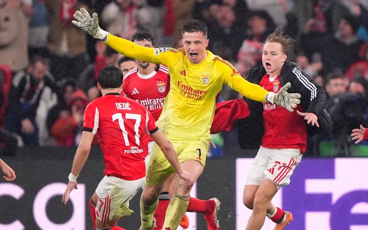 Трубин стана третият вратар с гол с глава в Шампионската лига