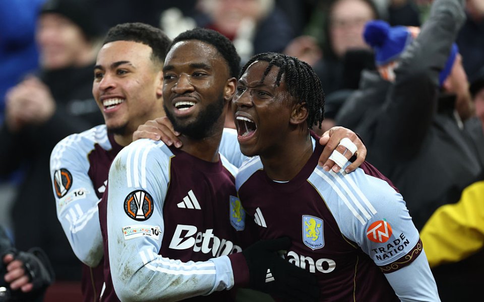 Астън Вила с голям обрат в Лига Европа