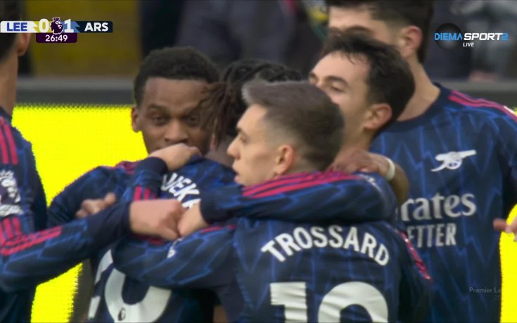 Лийдс – Арсенал 0:2 /първо полувреме/