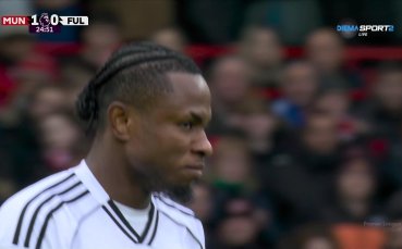 Манчестър Юнайтед - Фулъм 1:0 /първо полувреме/