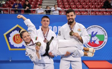 Страхотно! Българските джудисти спечелиха две титли и бронзов медал на Европейската купа в София