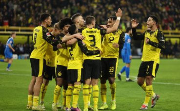 Борусия Дортмунд надви драматично Хайденхайм и се доближи до Байерн