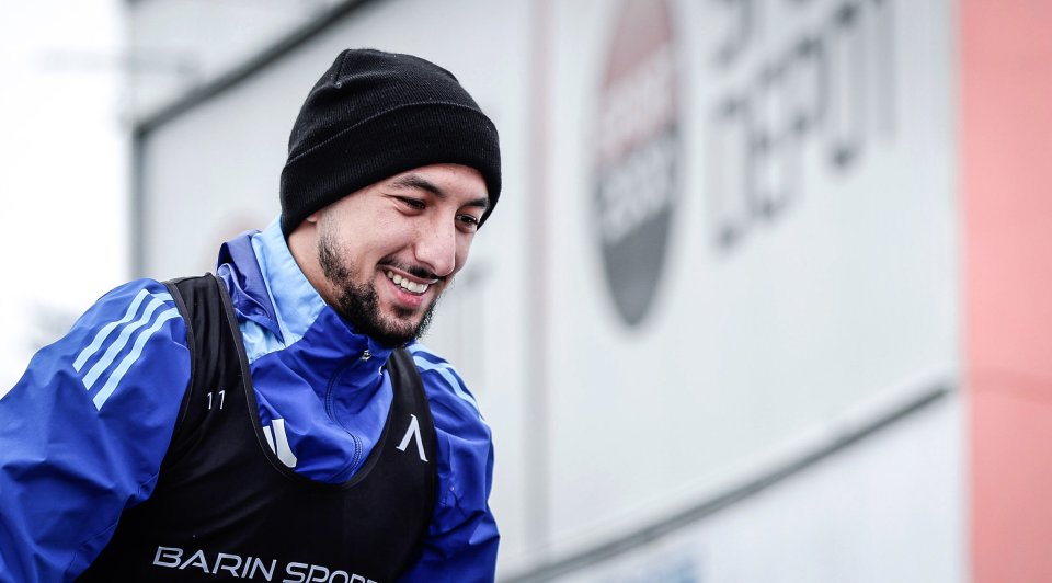 Тренировка на Левски1