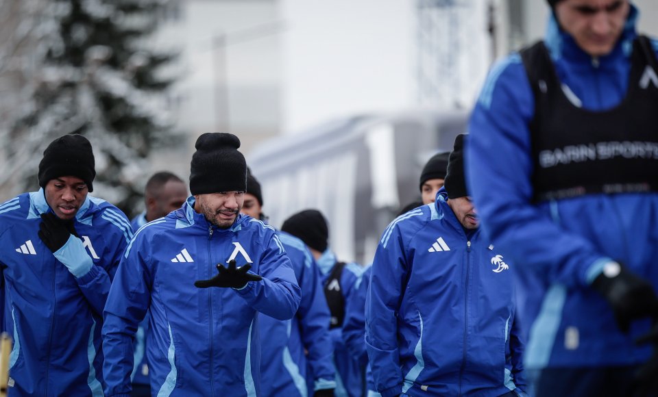 Тренировка на Левски1