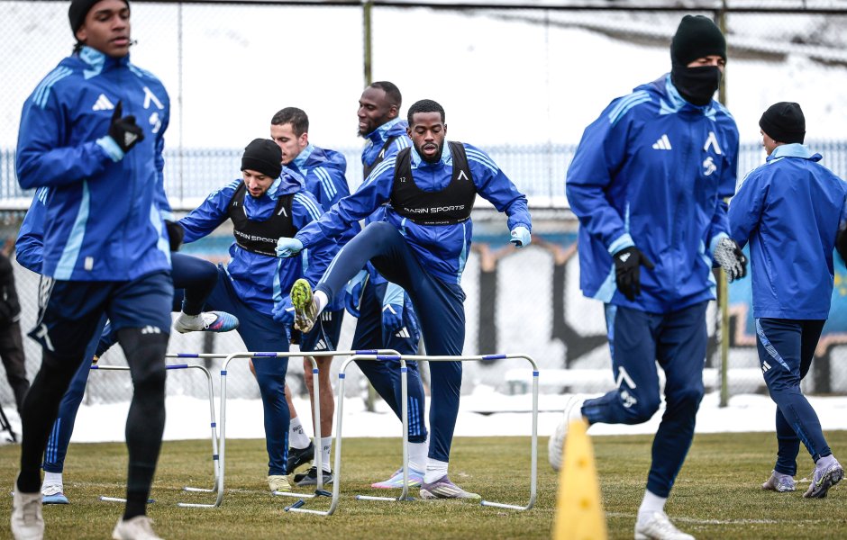 Тренировка на Левски1