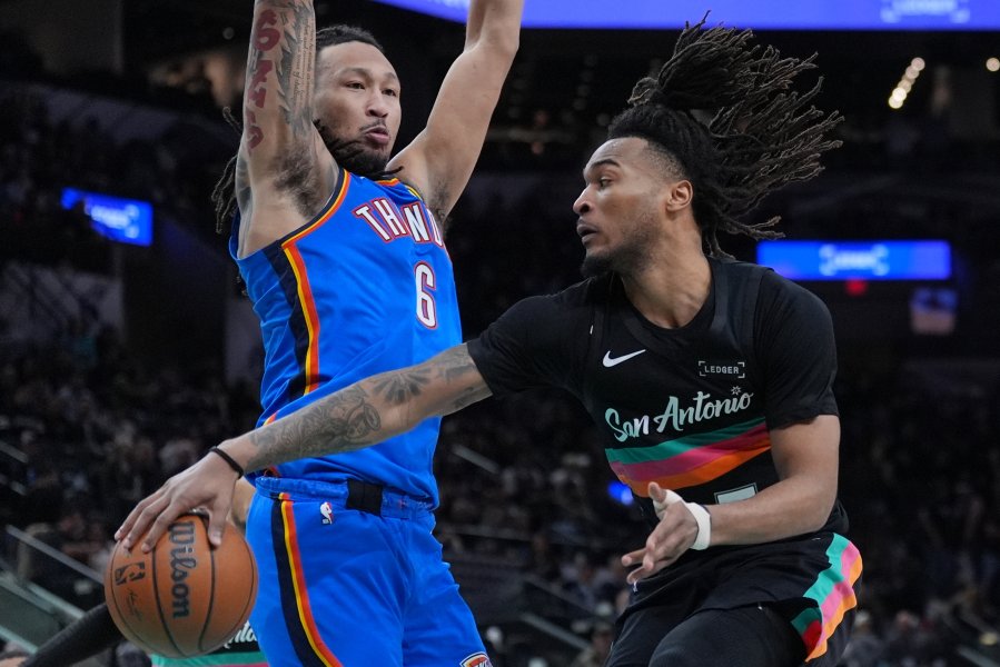 Сан Антонио Спърс Оклахома Сити Тъндър1