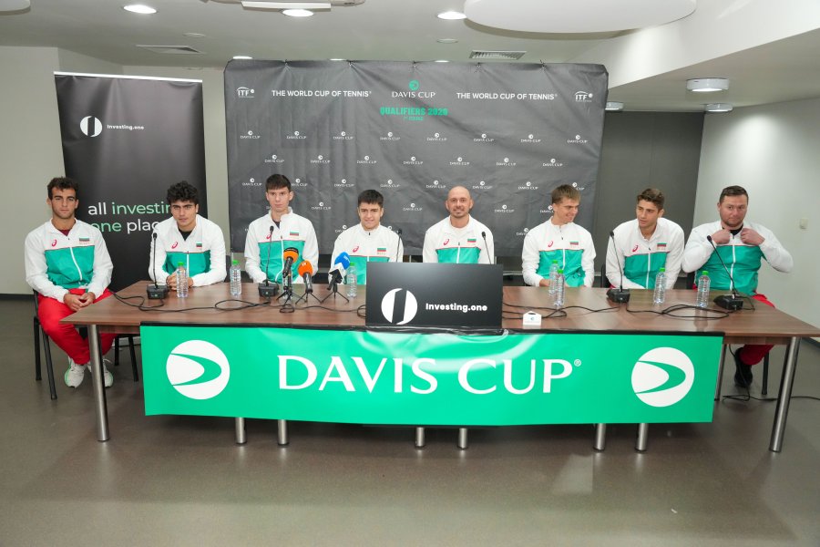 Пресконференция на отбора на България преди мачовете с Белгия за1